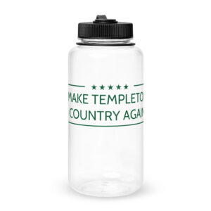 Make Templeton Country Again Water Bottle